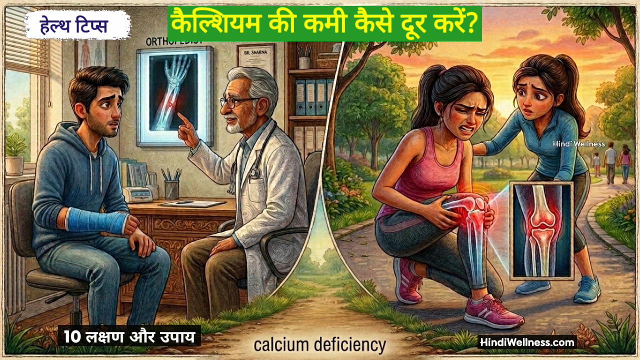 कैल्शियम की कमी कैसे दूर करें? जानिए इसके 10 लक्षण और बेहतर उपाय। Calcium Ki Kami Kaise Dur Karen?